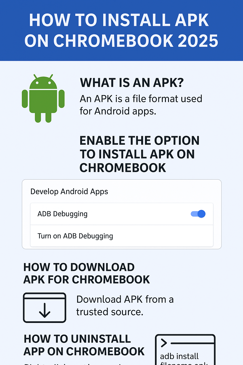 install apk on chromebook