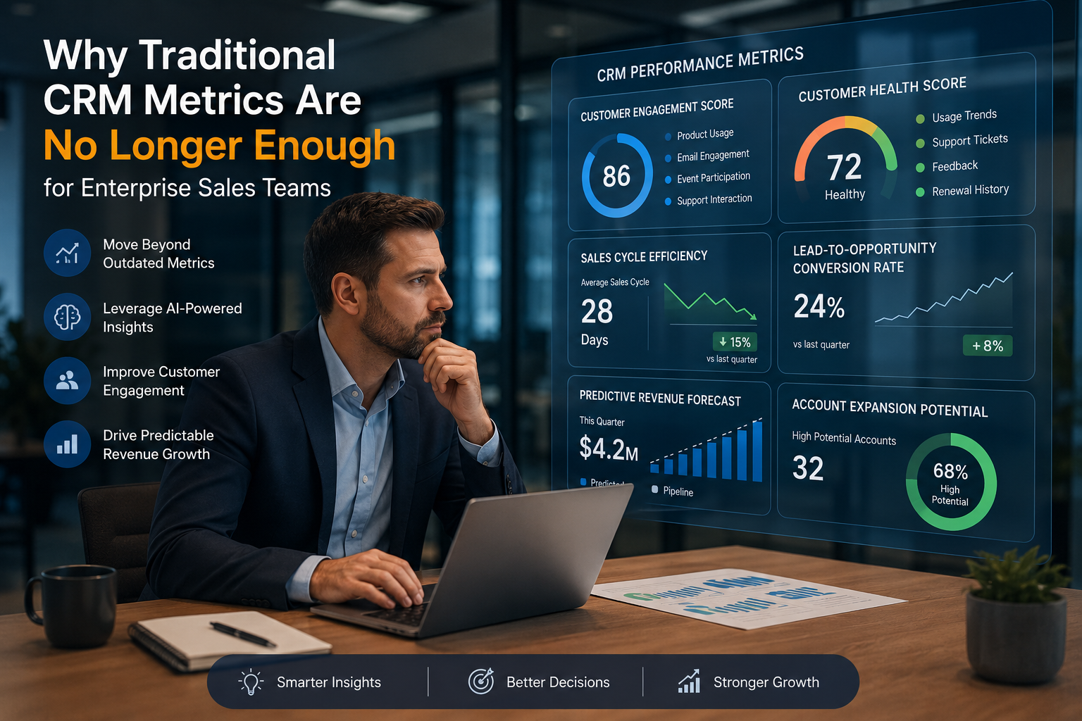 CRM performance metrics